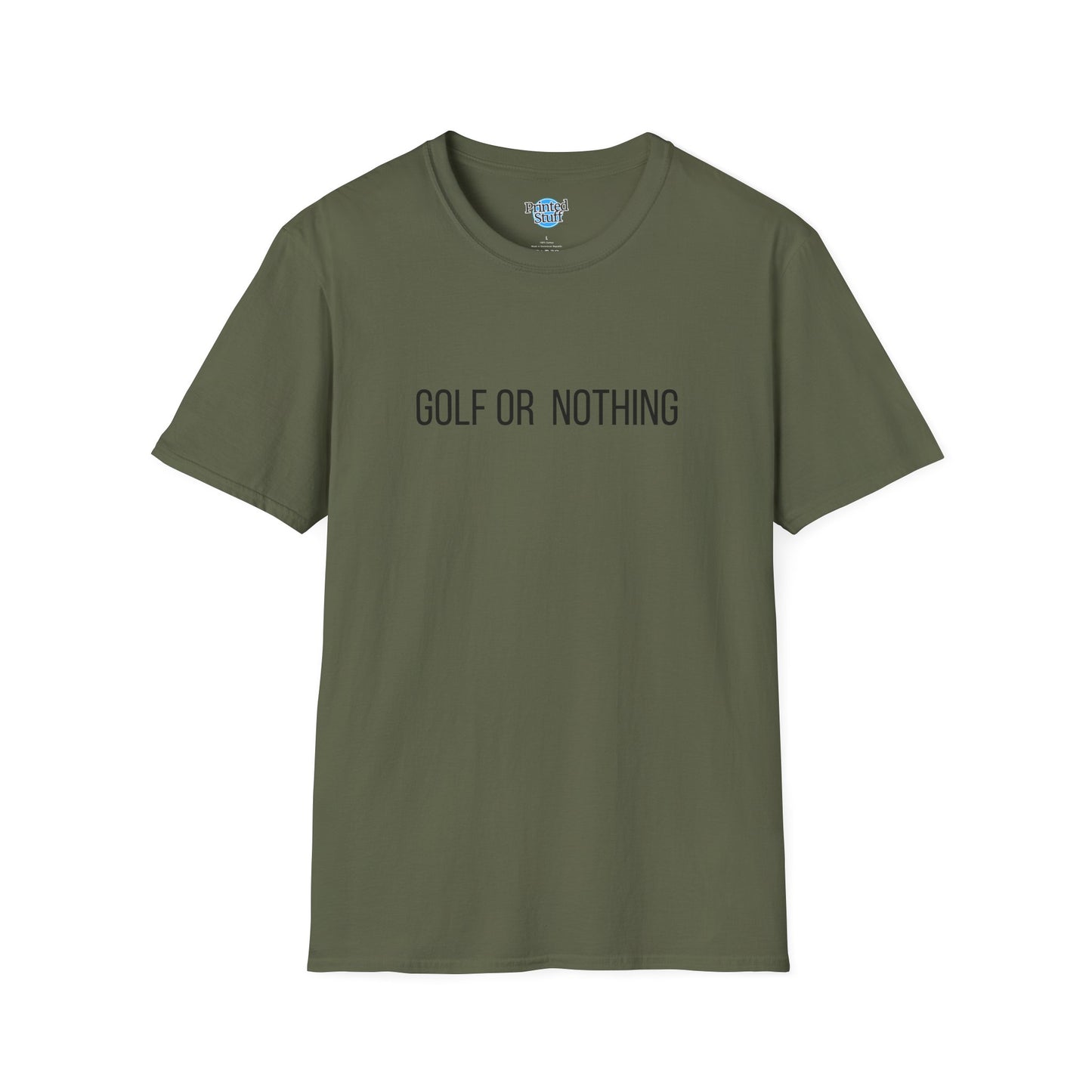 Golf or nothing (Black text)