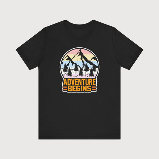 Adventures Begin | T-Shirt