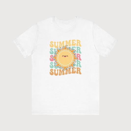 Summer | Smiling Sun | T-Shirt