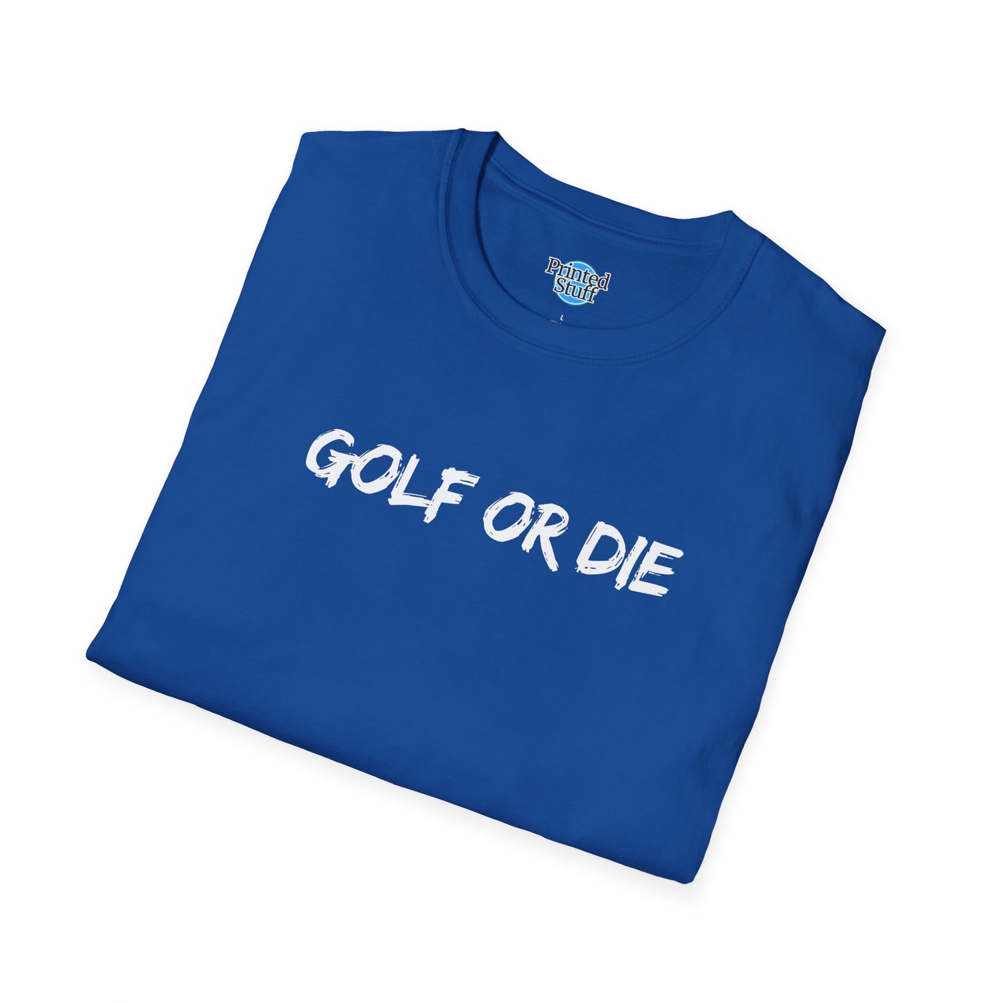 Golf or Die (White text)