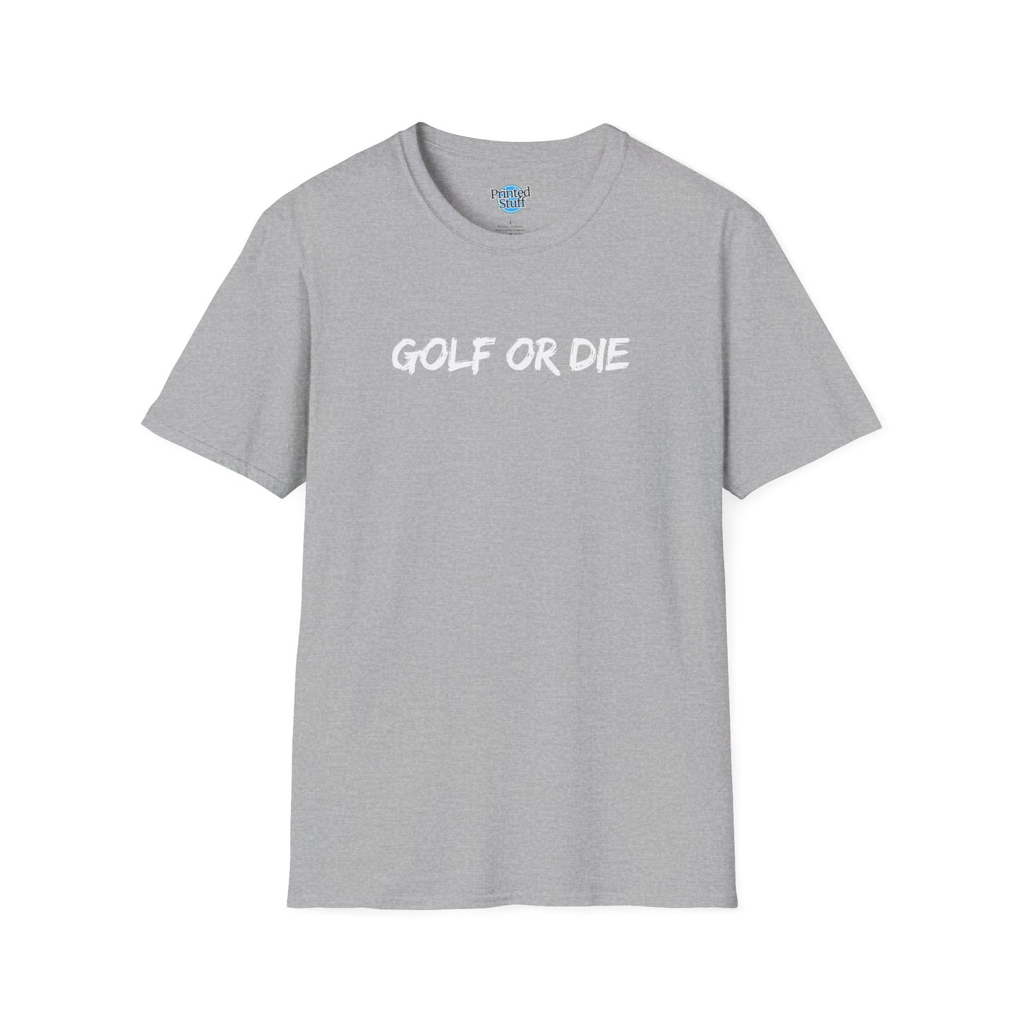 Golf or Die (White text)