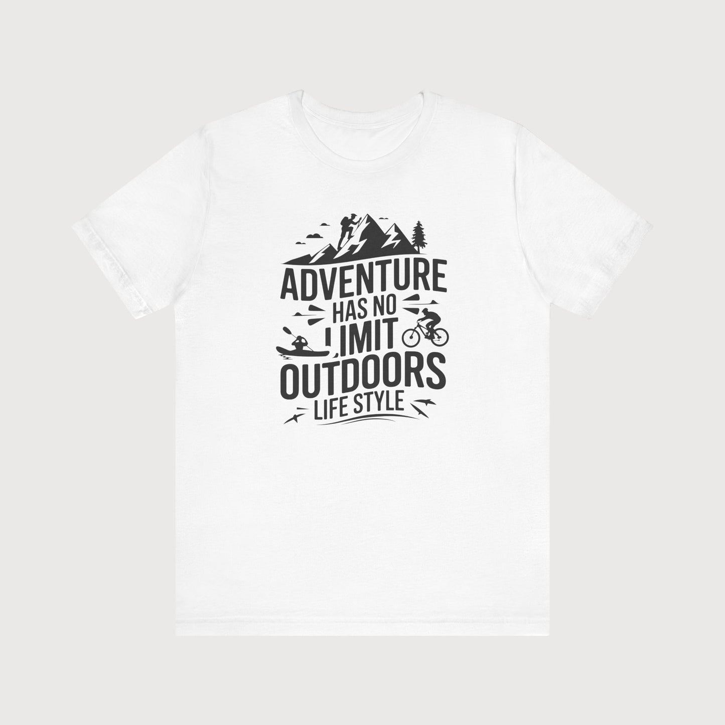 Adventure Has No Limit Outdoors Lifestyle | T-Shirt