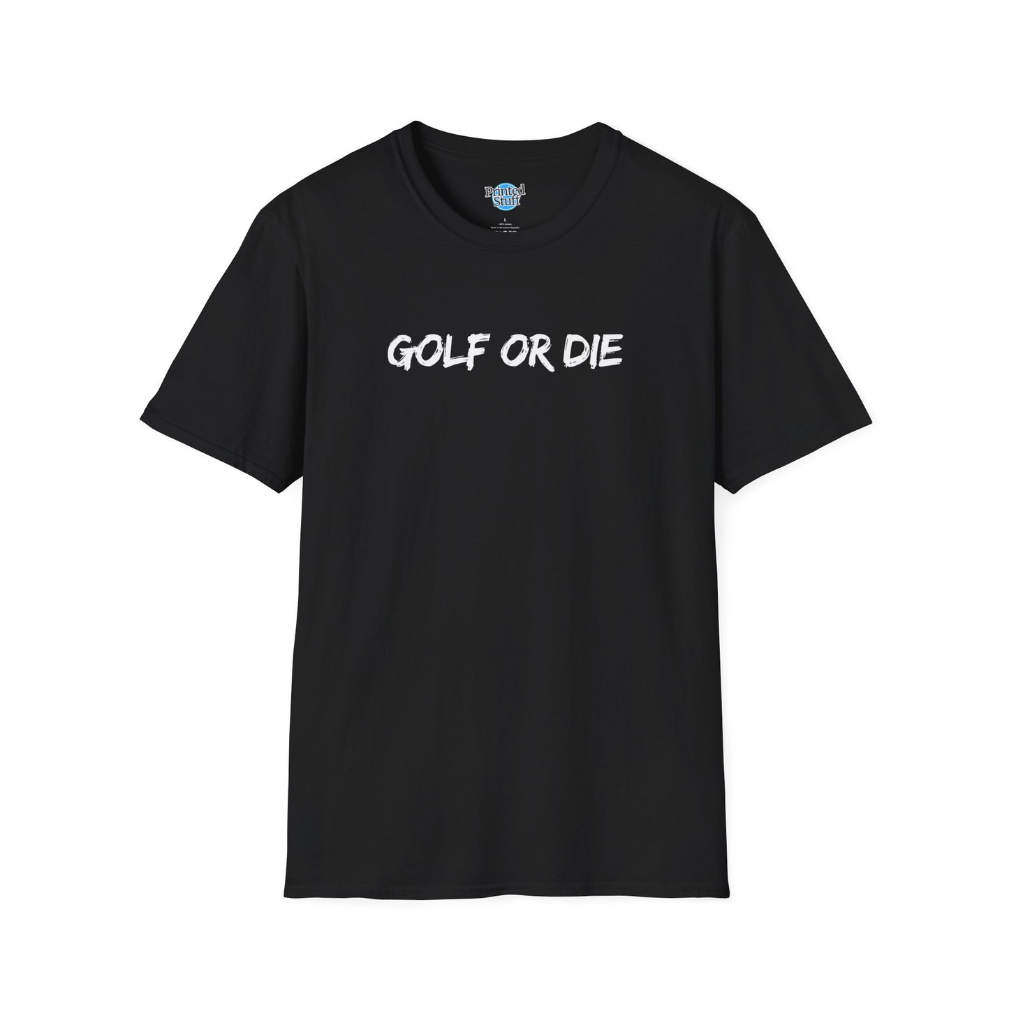 Golf or Die (White text)