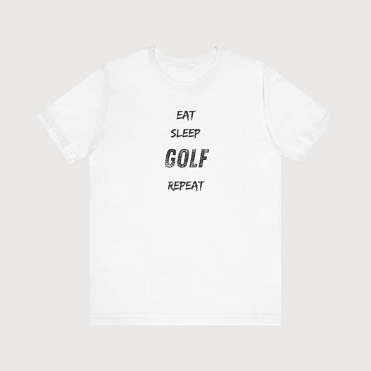 Eat Sleep Golf Repeat | T-Shirt