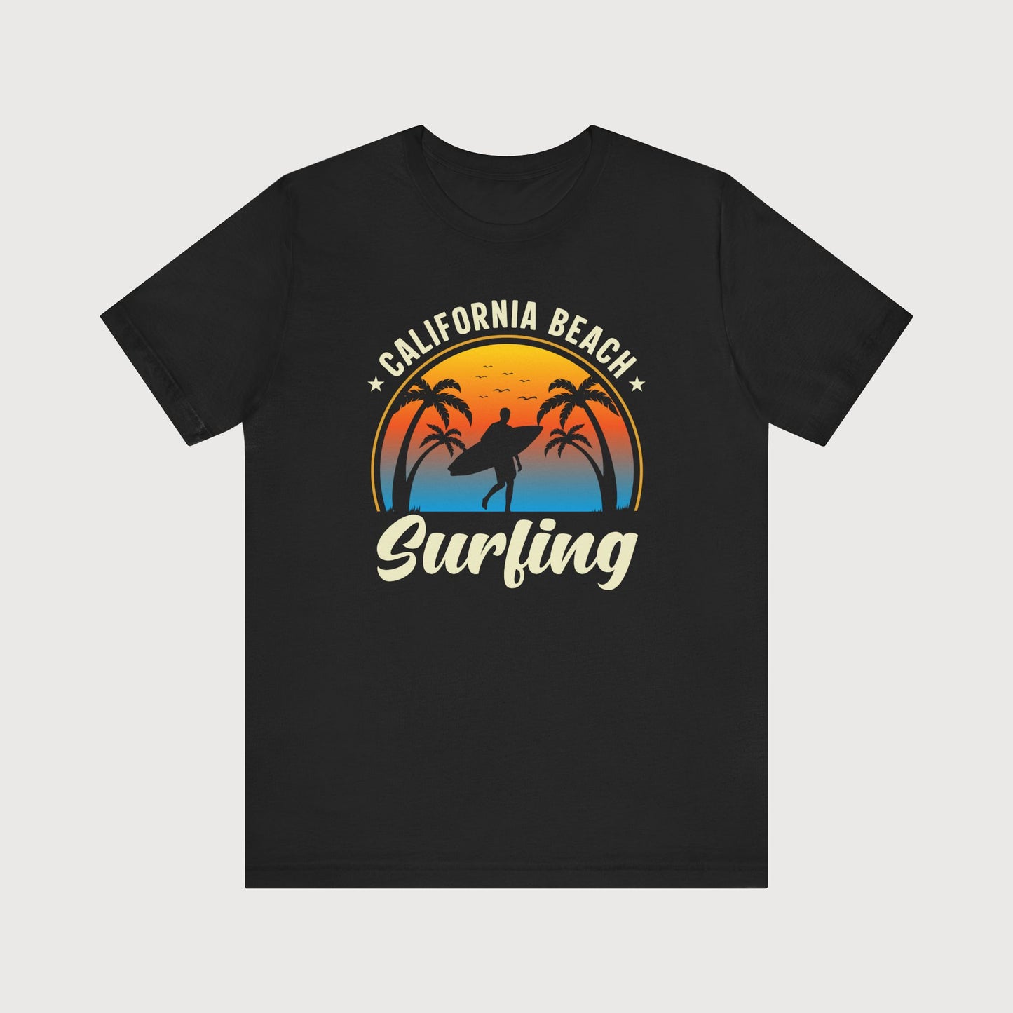 California Beach Surfing | T-Shirt